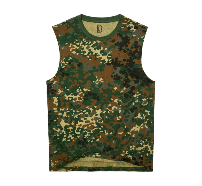 Brandit αμάνικο μπλουζάκι, flecktarn
