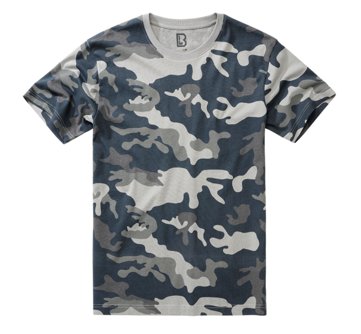 Brandit Μπλουζάκι Γκρι Camo