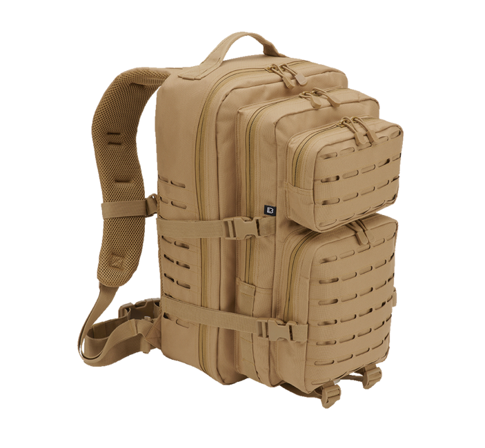 Brandit US Cooper Large Lasercut Σακίδιο Πλάτης 40L, Καμηλό