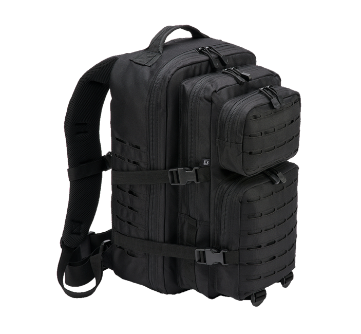 Brandit US Cooper Lasercut Large σακίδιο πλάτης 40L, μαύρο