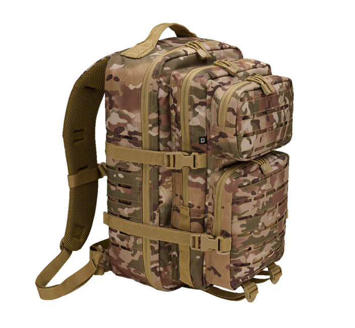 Brandit US Cooper Large σακίδιο πλάτης τακτικό Lasercut 40L, tactical camo