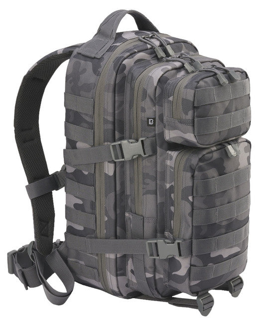 Brandit US Cooper Medium σακίδιο πλάτης 25L, grey camo