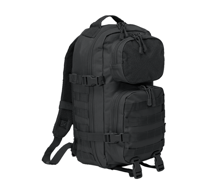 Brandit US Cooper Patch σακίδιο πλάτης 25L Medium, μαύρο