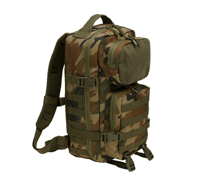 Brandit US Cooper Patch Σακίδιο Πλάτης Medium Ripstop 25L, Woodland