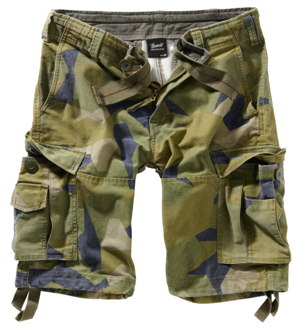 Brandit Σορτς Vintage Swedish Camo M90
