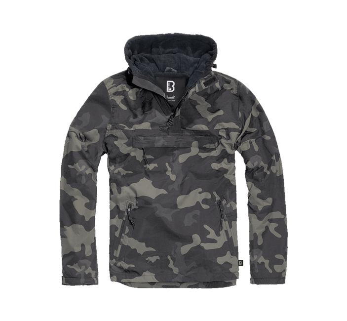 Brandit Μπουφάν Windbreaker, σκούρο camo
