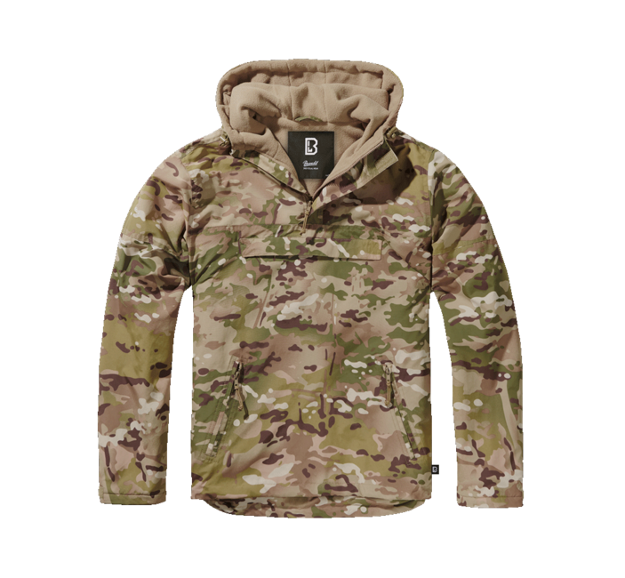 Brandit Windbreaker Τακτικό Μπουφάν, tactical camo