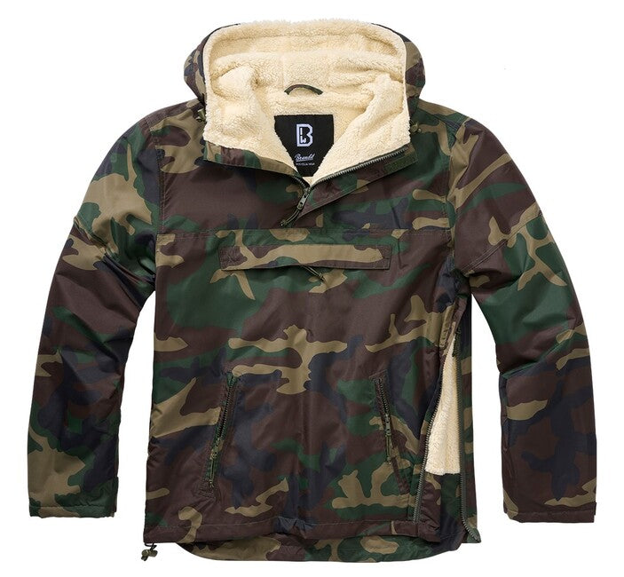 Brandit Windbreaker Sherpa Μπουφάν, Woodland