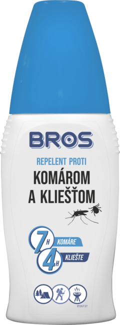 BROS Απωθητικό κατά Κουνουπιών και Τσιμπούρων 100 ml