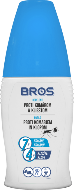 BROS Εντομοαπωθητικό για Κουνούπια και Τσιμπούρια 50 ml