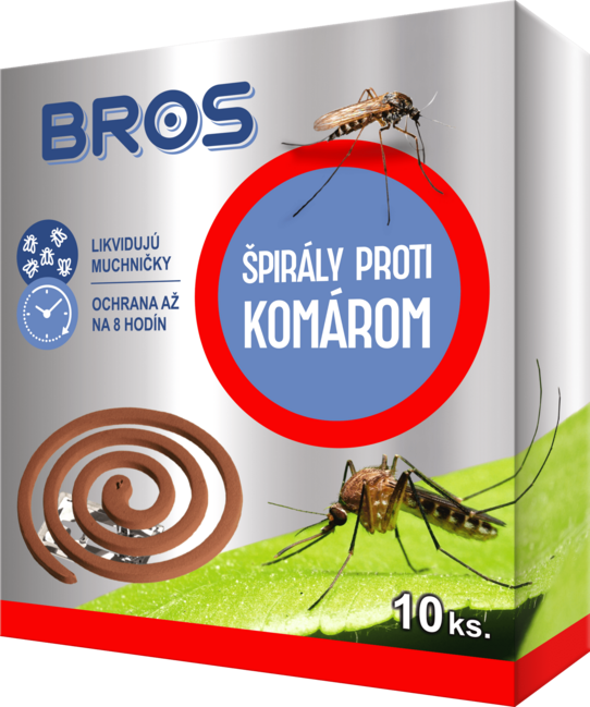 BROS Σπιράλ κατά των κουνουπιών 10 τεμάχια