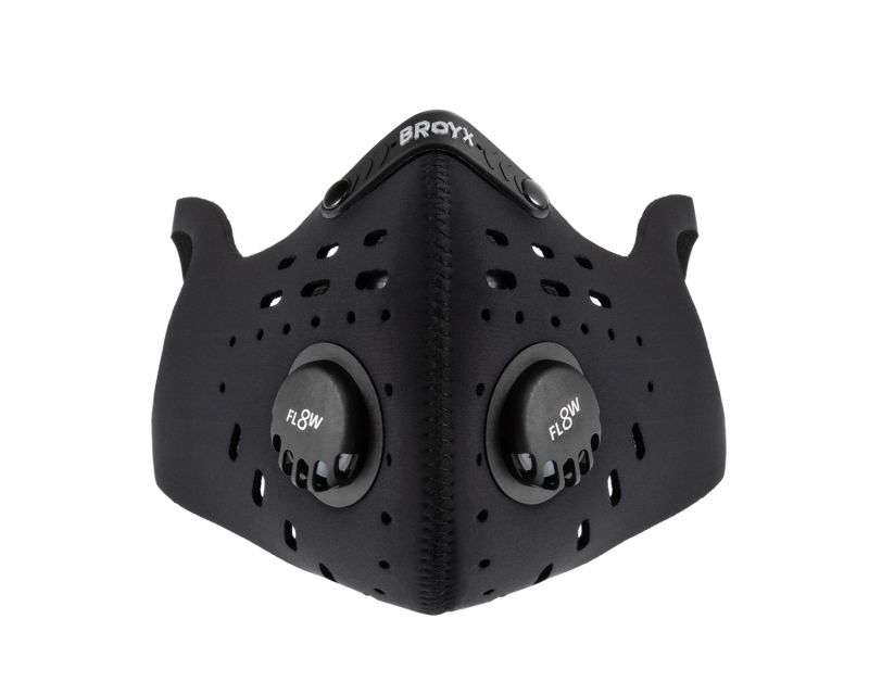 Broyx Sport Delta Μάσκα Κατά της Ρύπανσης, Μαύρο