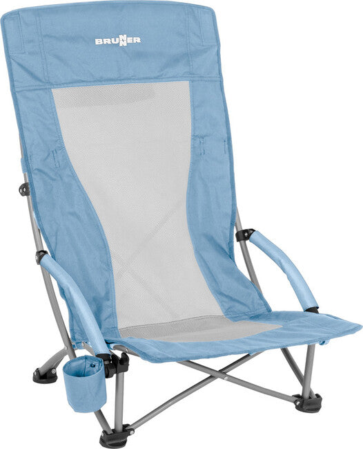Brunner Cuba Highback καρέκλα παραλίας, μπλε
