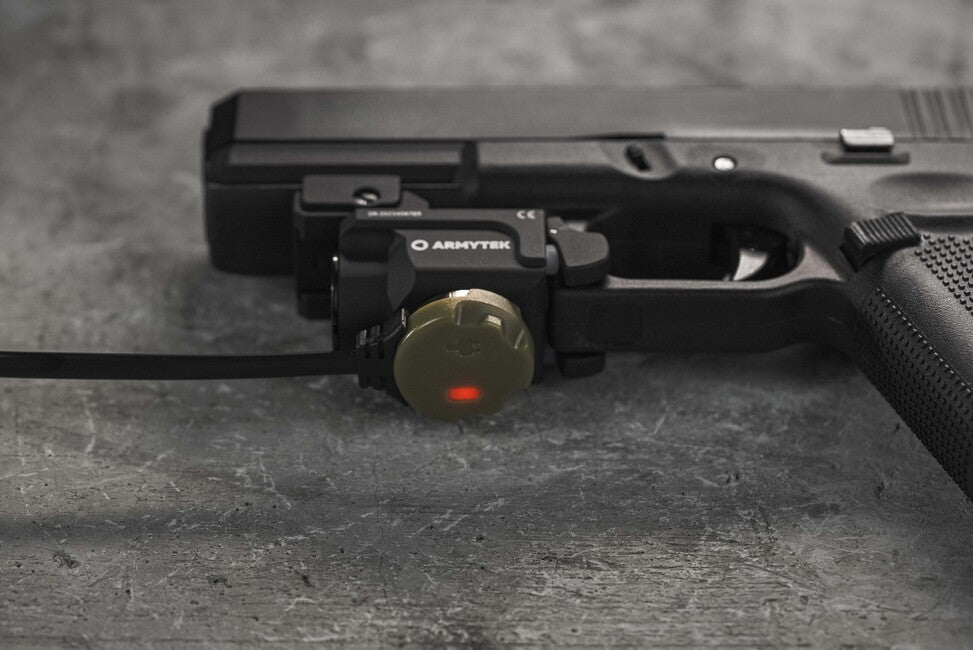 Armytek Buckler M1 Συμπαγής Φακός Όπλου Επαναφορτιζόμενος 700lm