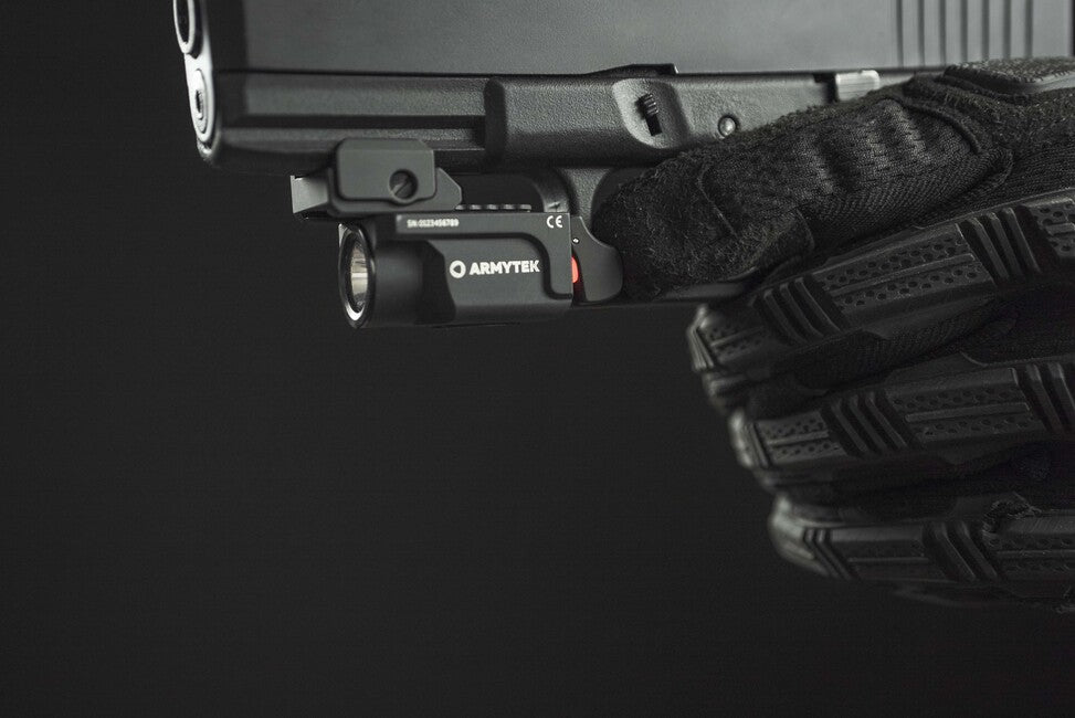 Armytek Buckler M1 Συμπαγής Φακός Όπλου Επαναφορτιζόμενος 700lm