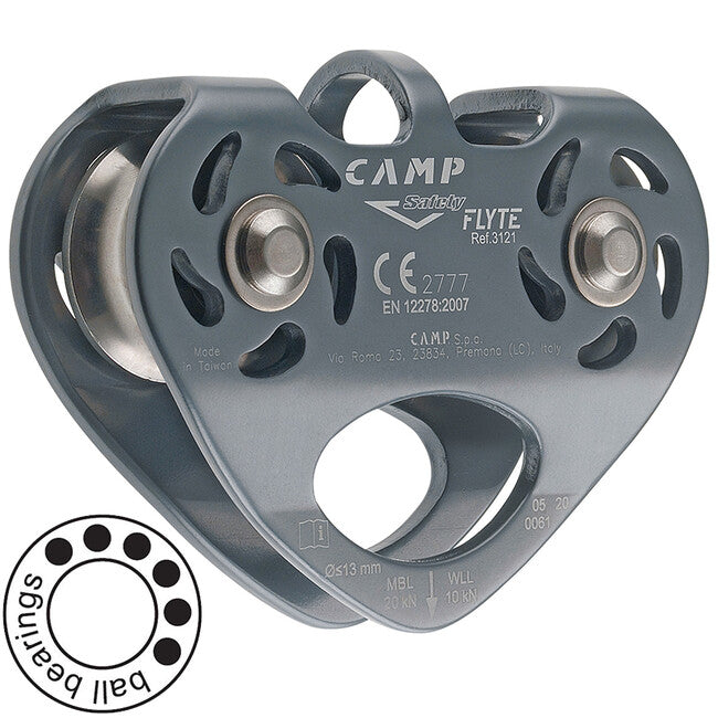 CAMP Flyte Διπλή Τροχαλία Tandem με Ρουλεμάν