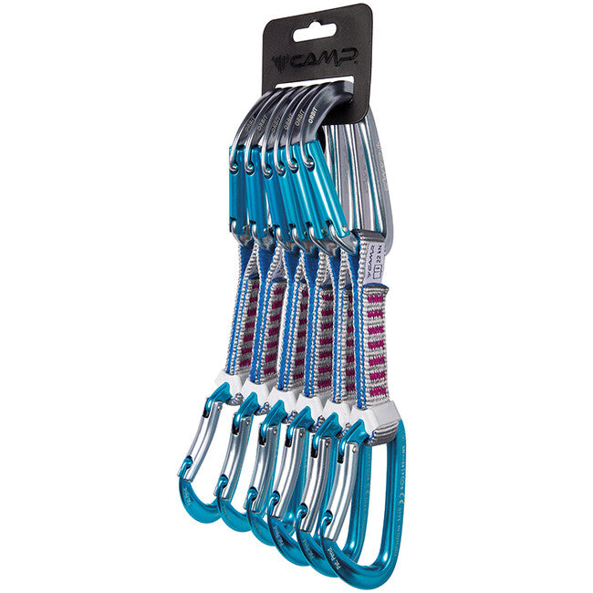 CAMP Orbit Express KS 6 Pack Εξπρές, γκρι / μπλε / φούξια 12 cm