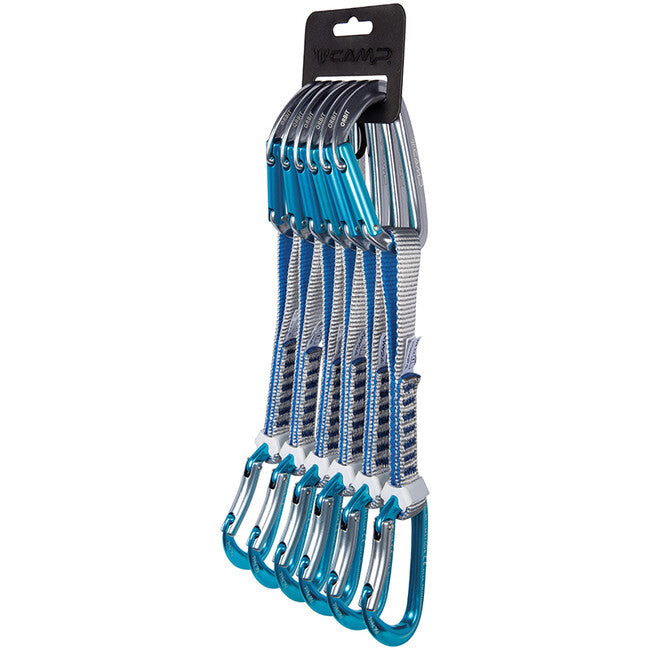 CAMP Orbit Express KS καρφιά σκηνής 6 Pack, γκρι / μπλε 18 cm