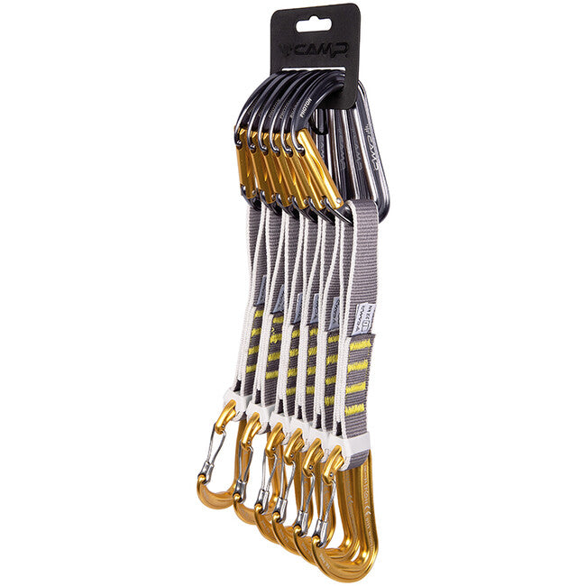 CAMP Dyon Mixed Express KS 6 Pack σετ γρήγορης αναρρίχησης 18 cm