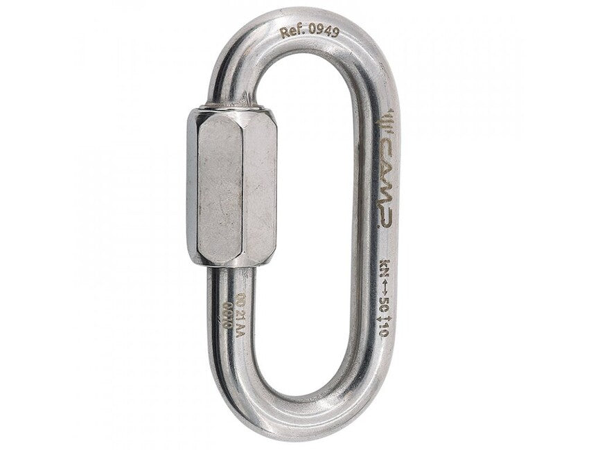 CAMP Oval Quick Link 10 mm οβάλ κρίκος, ανοξείδωτος χάλυβας