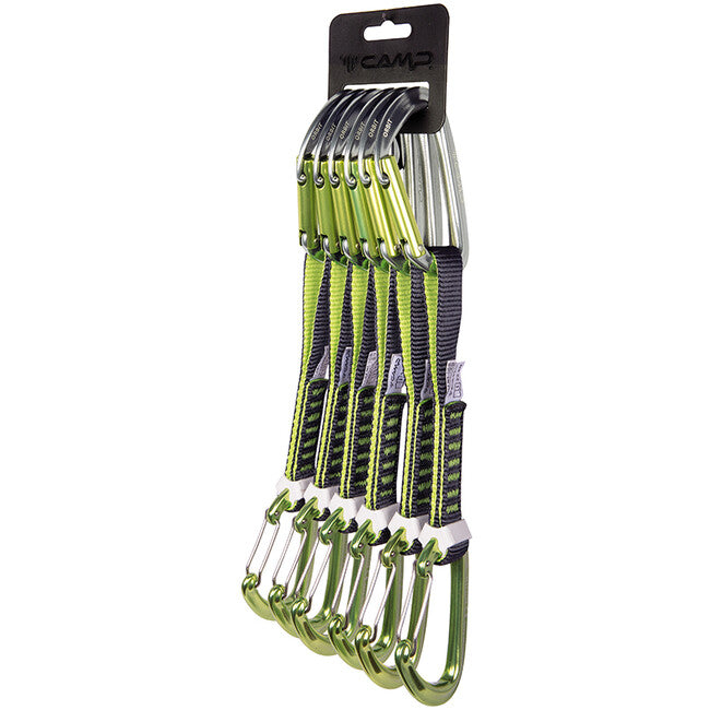 CAMP Orbit Mixed Express KS σύνολο εξπρές καραμπίνερ 6 Pack, 18 cm