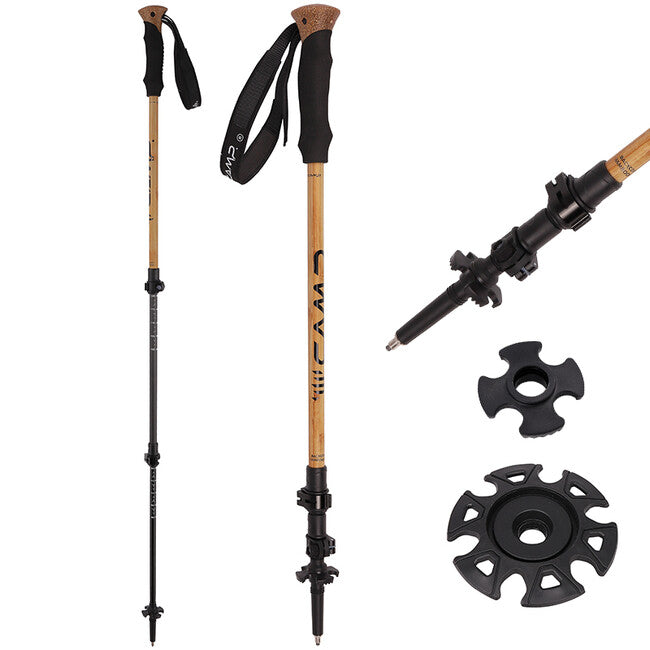 CAMP Backcountry Bamboo Ραβδοί Trekking, 63 - 135 cm