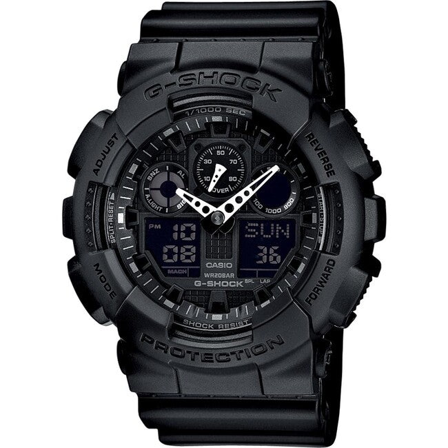 Casio G-Shock GA-100-1A1ER ρολόι, μαύρο