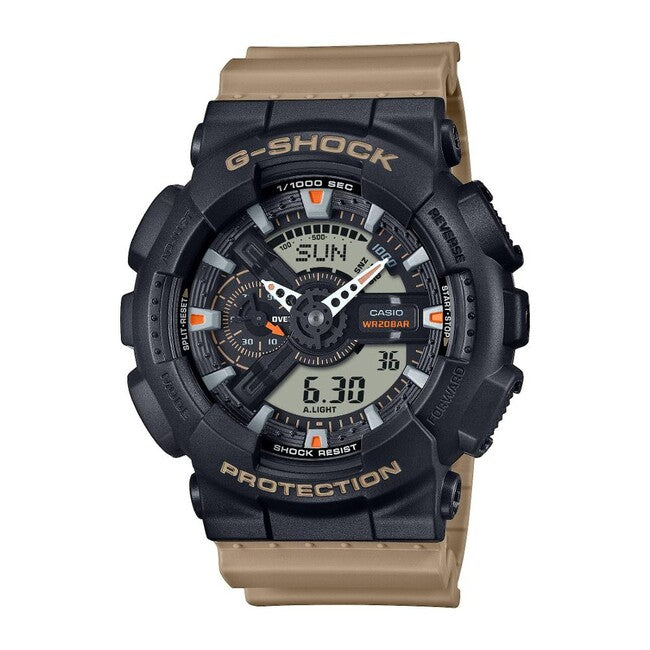 Casio G-Shock GA-110TU-1A5ER Ρολόι, Μαύρο/Καφέ