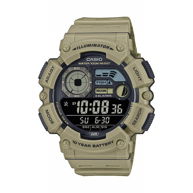 Casio WS-1500H-5BVEF ρολόι, γκρι