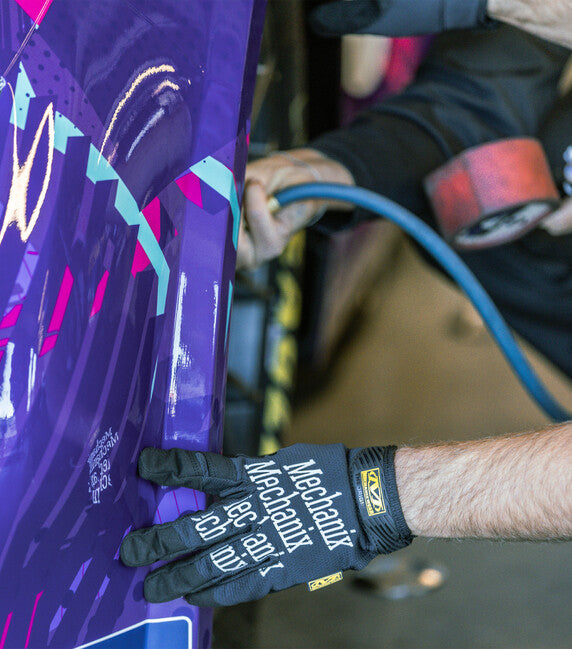 Mechanix Original Γάντια Τακτικά, Μαύρο με Λευκή Επιγραφή
