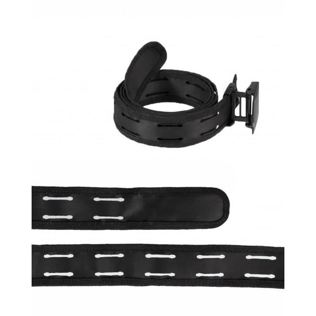 Mil-Tec Molle Laser cut ζώνη με πλαστική αγκράφα 3,8cm, μαύρο