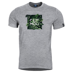 CloMod Leaves μπλουζάκι κοντό, melange