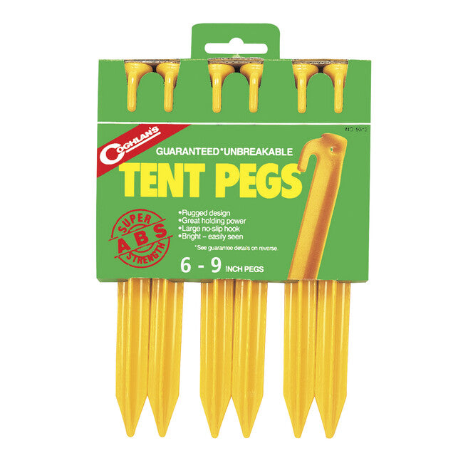Coghlans CL Καρφιά Σκηνής ABS 22 cm, 6 τεμάχια σε blister