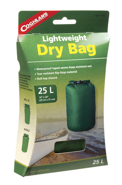Coghlans Dry Bag αδιάβροχο σακίδιο πλάτης από Ripstop, 25 x 51 cm
