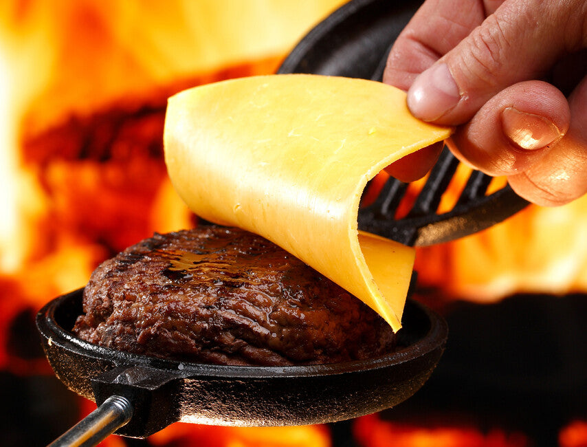 Coghlans Σίδερο Μαγειρέματος Μπιφτέκι Burger, Μονό