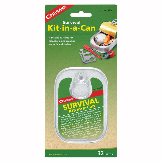 Coghlans Kit-in-a-Can κιτ επιβίωσης