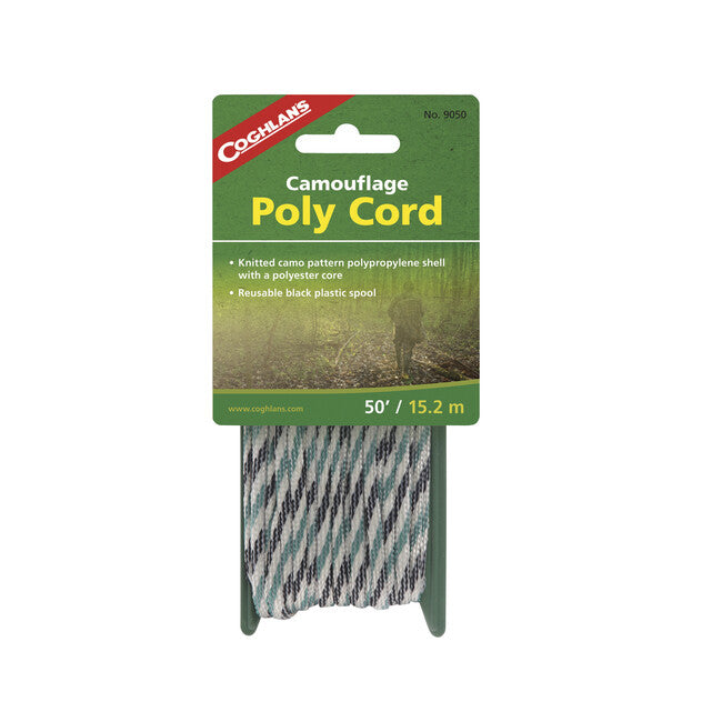 Coghlans Σχοινί PP 5 mm, 15 m, Camo