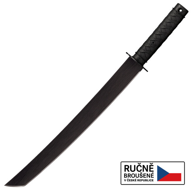 Cold Steel Tactical Wakizashi Μαχαίρι Καρυοφυλλιά Ακονισμένο στην ΠΡ (με θήκη)