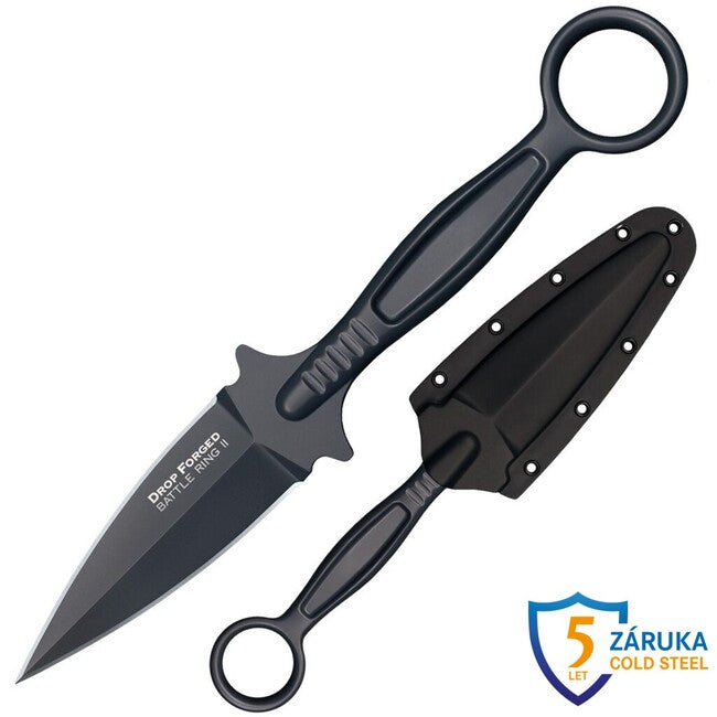 Cold Steel Drop Forged Battle Ring II μαχαίρι με σταθερή λάμα
