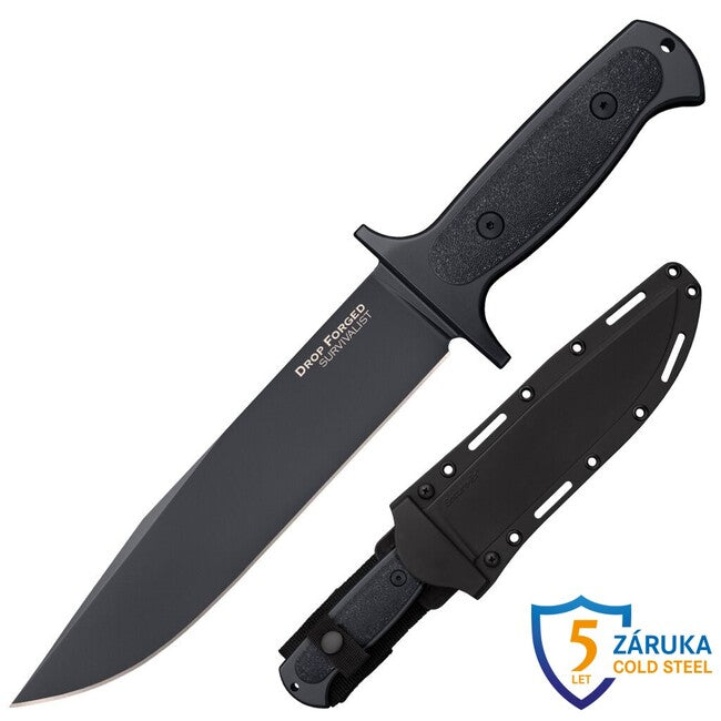 Cold Steel Drop Forged Survivalist μαχαίρι με σταθερή λάμα
