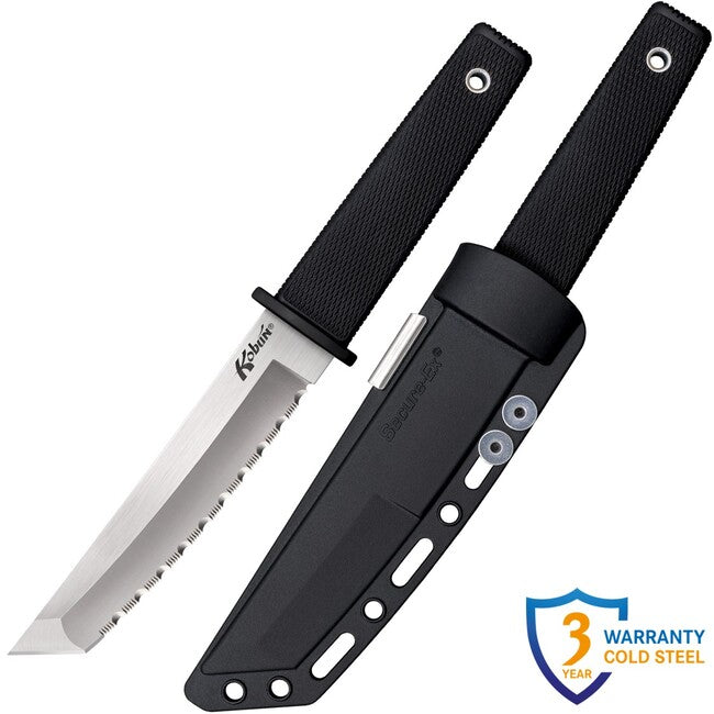 Cold Steel Kobun Μαχαίρι Σταθερής Λεπίδας Serrated (AUS8A)