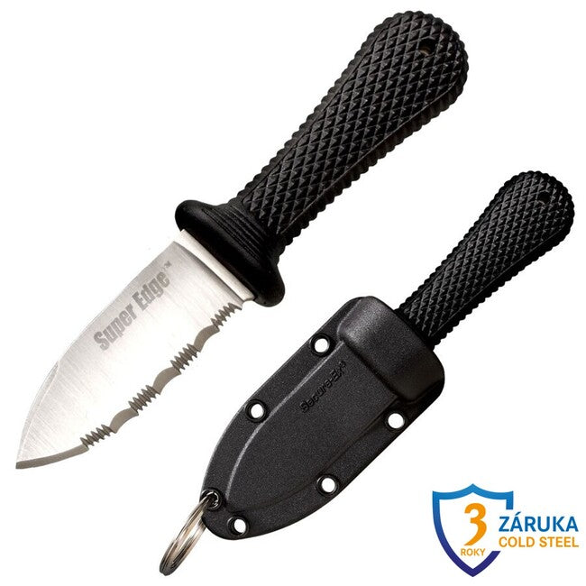 Cold Steel Super Edge Μαχαίρι με Σταθερή Λάμα (AUS8A)