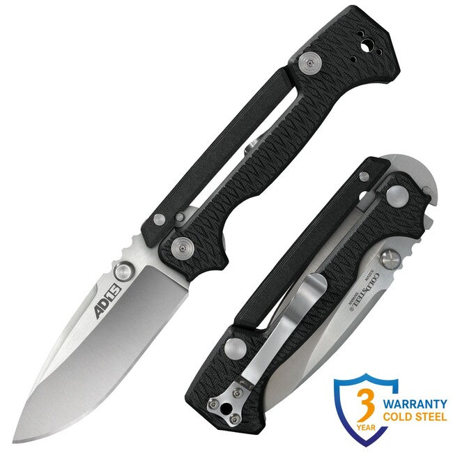 Cold Steel AD-15 Μαχαίρι Πτυσσόμενο Μαύρη Λαβή (S35VN)