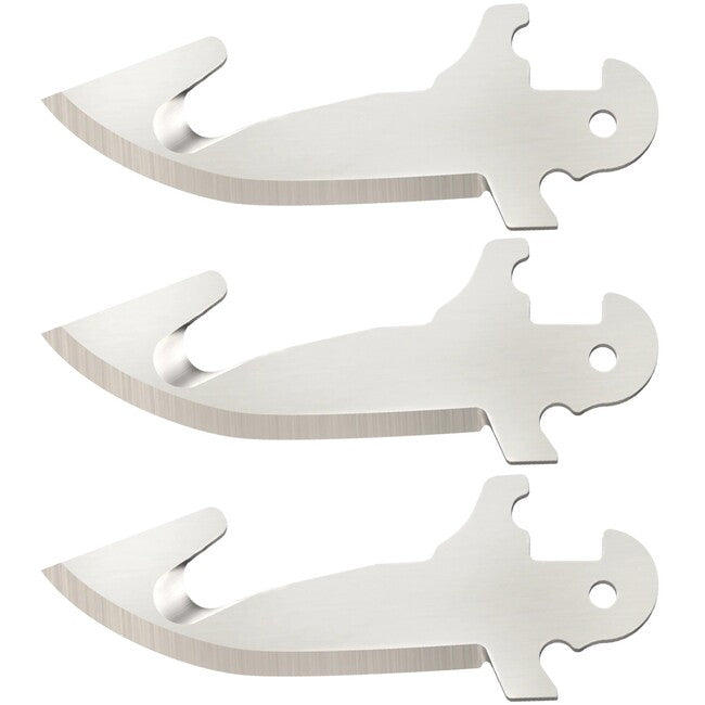 Cold Steel Click N Cut Μαχαίρι Πτυσσόμενο Gut Hook Blades, 3-τεμάχια