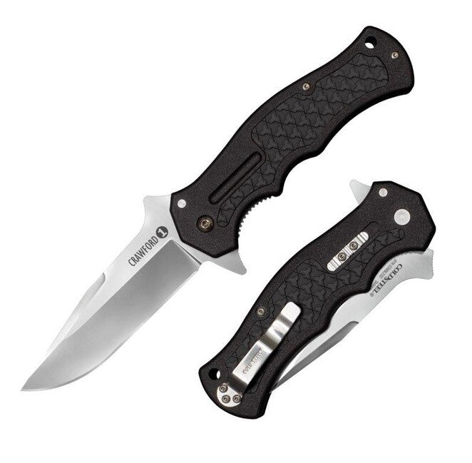 Cold Steel Crawford Model 1 Μαχαίρι Αναδιπλούμενο, Μαύρο