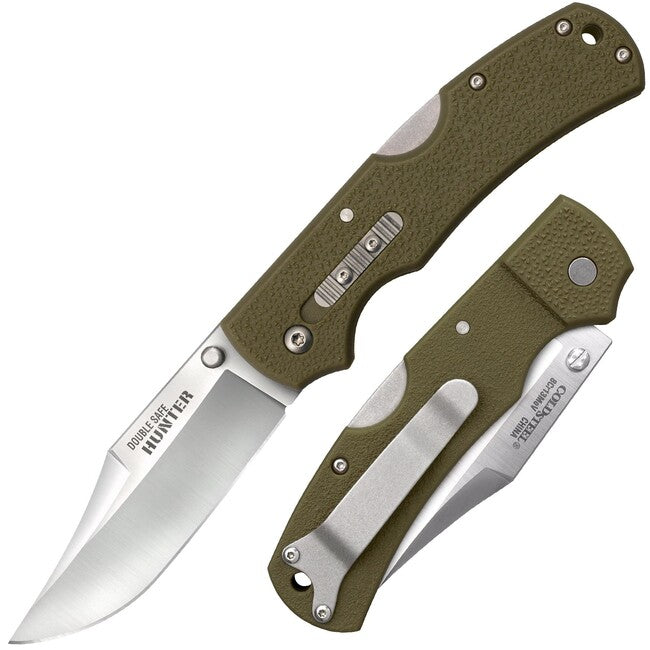 Cold Steel Double Safe Hunter Μαχαίρι Πτυσσόμενο, OD Green