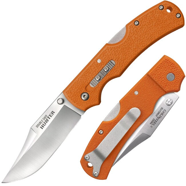 Cold Steel Double Safe Hunter Μαχαίρι Κλειστού Τύπου, Πορτοκαλί