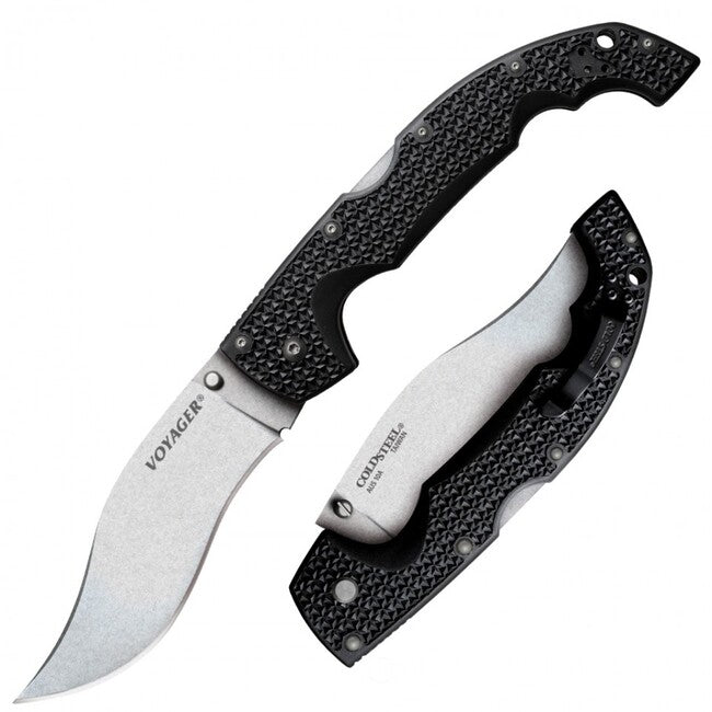 Cold Steel Extra Large Voyager Vaquero Μαχαίρι Διπλής Δράσης Plain (AUS10A)