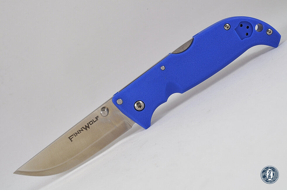 Cold Steel Finn Wolf Πτυσσόμενο Μαχαίρι, Μπλε Χερούλι (AUS8A)