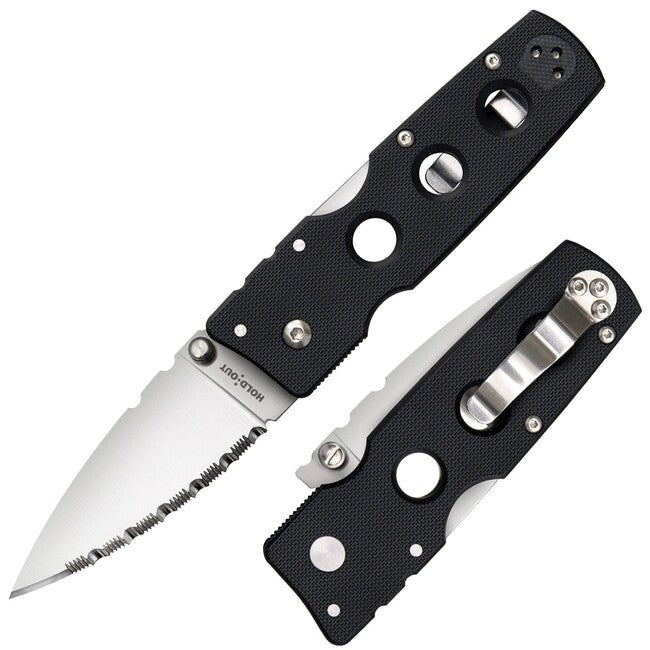 Cold Steel Hold Out 3" μαχαίρι με σερατιστή λάμα
